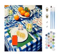 TOSTOG Poker Peinture par Numéros pour Adulte Peinture Numero Adulte DIY Peinture Acrylique pour Adultes Enfants débutants Peinture par Pour la Décoration de la Maison 40x50cm(sans Cadre)