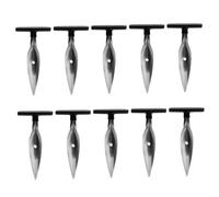Tosuny 10 Pcs 10Pcs Ouvre-noix de Coco en Acier Inoxydable pour Jeunes | Machine à percer des trous, extraction d\'eau, outil de cuisine sûr, poignée antidérapante, voyage portable