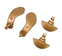 Tosuny 4 Pièces Plaquettes Métalliques de Rechange pour Manette de Jeu | Acier inoxydable de qualité supérieure, accessoire de jeu durable, installation facile sans outil, finition mate, boutons