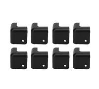 Tosuny 8pcs en Haut-parleur Protégeurs D'angle, Armoire en Fer Enveloppe de Garde D'angle pour le Haut-parleur de Guitare Amplificateur D'armoires Meubles, avec Vis pour une