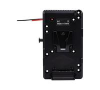 Tosuny Adaptateur de Plaque de Batterie V Lock D Tap, Puissance Stable et Polyvalente pour équipement de Caméra, Usage Professionnel, Léger, 1 unité