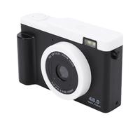 Tosuny Appareil Photo Numérique 1080p HD, Appareil Photo Vlog WiFi 48MP avec Double Lentille, Zoom Numérique 15x, Focus Automatique et Flash LED, Caméras Portables Compactes pour la (Black)