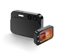 Tosuny Appareil Photo Numérique 4K 64 MP, Caméras CCD Compactes avec écran Tactile OCA Entièrement laminé de 2,8", Mise au Point Automatique, Flash, Filtre Multiple, Prise Audio 3,5 Mm, (Black)