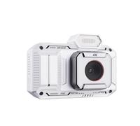 Tosuny Appareil Photo Numérique 4K pour la Photographie, Caméra de Vlogging WiFi 65 MP avec écran HD de 2,88", Zoom Numérique 18X, Mise au Point Automatique, Flash LED, Viseur Optique, (White)