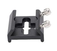 Tosuny Base D'adaptation du Télescope Universel, Support de Montage en Alliage en Aluminium Compatible avec C8 C925 Vixen, avec des Vis M4 pour Le Pointeur Vert de la Lunette de
