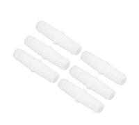 Tosuny Buse de Tuyau en Plastique, Droite et égale, épisseuse Barbelée, Adaptateur D'union de Joint, 10 Pièces (9-9 mm de part en part)