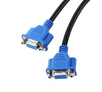 Tosuny Câble Adaptateur de Répartiteur VGA, Câble DMS-59 Broches Mâle à 2 Câble Adaptateur de Répartiteur VGA 15 Broches Femelle pour Câble HP pour Moniteur HP Dell.
