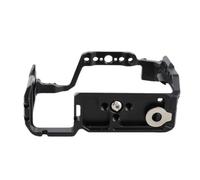 Tosuny Cage de Protection pour A7CII A7CR A7C2, Alliage D'Aluminium | Vertical Horizontal Mount Frame, 1/4in 3/8in Cold Shoe Port, with Arca Base for Tripod
