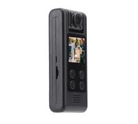 Tosuny Caméra Corporelle HD 4K, Caméra Corporelle WiFi avec Enregistrement Audio et Vidéo, Enregistreur Vidéo Portable avec Objectif Rotatif à 180°,Nocturne, Caméra à Clip Arrière