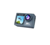 Tosuny Caméra d'action WiFi 5K 30FPS 50MP, Caméra sous-Marine 30M | Double écran UHD, Grand Angle 170°, Stabilisation 6 Axes, Grande Ouverture F/2.8, Microphone sans Fil, Boîtier Sous-marin 30M
