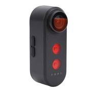 Tosuny Caméra de Recul pour Vélo, Caméra de Vélo HD 1080P avec Feu Arrière et Objectif Grand Angle, Enregistrement en Boucle, Nocturne, Batterie 5000 MAh, étanche IPX6, pour Le