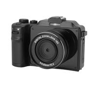 Tosuny Caméra Numérique 5k, Caméra de avec Photos 80 MP Vidéo 5k Video 18x Zoom - Double Objectif Wi-FI App App Social Social Social Partable Portable Smart Modes pour Travel (Black)
