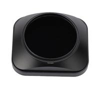 Tosuny Capot de L'objectif carré pour Lentilles Compatibles Filtrantes de 55 Mm, Capot D'objectif 55 Mm Aluminium Accessoires CAMERIE MÉTALES Universes (Black)
