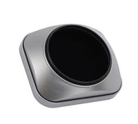 Tosuny Capot de L'objectif carré pour Lentilles Compatibles Filtrantes de 55 Mm, Capot D'objectif 55 Mm Aluminium Accessoires CAMERIE MÉTALES Universes (Silver)