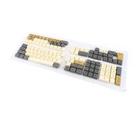 Tosuny Capuchons de Touches de Clavier PBT XDA Profile, 125 Pièces, compatibilité Universelle pour 65% des Claviers