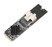Tosuny Carte D'extension M.2 NVME vers SFF 8087 SATA3.0 pour pour et pour Linux, Carte Contrôleur D'extension 6 Gbps 4 Ports 6 Gbps, Interface Mini SAS36 PIN SFF 8087