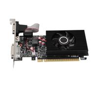 Tosuny Carte Graphique, 4 Go DDR3 128BIT 701 / 667MHz PCIE 3.0 Carte Vidéo de Jeu, Ventilateur de Refroidissement Silencieux, Sortie VGA / / DVI, Carte Graphique Discrète pour Le