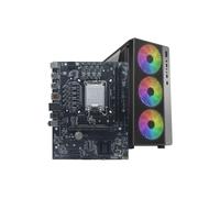 Tosuny Carte Mère de Jeu H610, Carte Mère à Double Canal DDR4 M.2 ATX avec DisplayPort et, pour LGA 1700 Prend en Charge Les 12e, 13e, 14e Génération, pour I3, I5, I7, I9 Processeurs