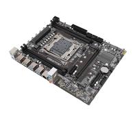 Tosuny Carte Mère D'ordinateur X99, Carte Mère de Jeu DDR4 Double Canal, Emplacement CPU LGA 2011 3, NVME, SATA 3.0, USB, Emplacement M.2, Carte Son à Puce Intégrée, Alimentation 8 Phases