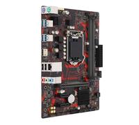 Tosuny Carte Mère EX B365M V, Carte Mère de Bureau M-ATX avec Emplacements PCI-E 3.0 et DDR4, pour Processeurs LGA 1151 Core Celeron 14 Nm de 9e et 8e Génération