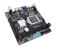 Tosuny Carte Mère ITX H97M I, Socket LGA1150, Compatible DDR3, pour Processeurs Core I7, I5, I3, 4e Génération, Série E3 V3, avec M.2 NVME, SATA 3.0, 6 Gbit/s, USB 3.0, HDMI, VGA