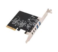 Tosuny Carte PCIe USB 3.0 10 Gbit/s 5 Ports |Extension PCI Express vers Type-C pour PC de Bureau