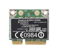 Tosuny Carte réseau MIINI PCIE BCM94313HMGB Prise en de la Carte réseau 802.11B / G/N pour modèles G4 G6 G7 CQ43 CQ56 DV6-6000 Série DV7-7000 Bluetooth Bluetooth intégré