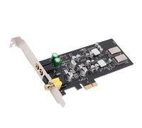 Tosuny Carte Son PCIe HiFi avec DAC et CM108AH, Interface Audio Coaxiale Optique 7.1 Canaux, 120 DB +N pour Les Jeux en Studio de Production Musicale