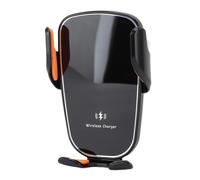 Tosuny Chargeur de Voiture sans Fil, Porte-Voiture de Voiture à Chargement Rapide de 15 W avec Joint à Billes Réglable à 360 ° et Une Libération Tactile, pour des Smartphones de 4,7 à