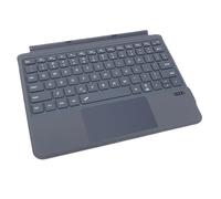 Tosuny Clavier Bluetooth avec pavé Tactile pour Go 4/3/2/1, étui pour Clavier Rechargeable rétroéclairé 7 Couleurs, Ultra Fin, Portable, Housse Magnétique Amovible