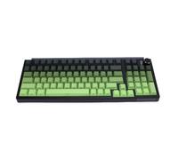 Tosuny Clavier Mécanique à 75%, Clavier de Jeu 2,4 G/Bluetooth/USB C avec Bouton, Carreft RVB, Interrupteur Bleu, personnalisé et Silencieux et Silencieux pour PC pour PC (Vert dégradé)