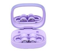 Tosuny Clip on Écouteurs sans Fil avec Boucle de Bijou pour Femmes | Conception à oreilles ouvertes, breloques de boucles d\'oreilles détachables, couvercle miroir, étui de chargement compact,