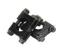 Tosuny Collier de Serrage pour Guidon, 22 Mm, Design Unique, Support de Montage à Trou Unique pour Dirt Bike, Quad - 2 X Colliers de Serrage Inclus