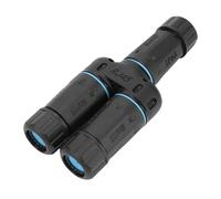 Tosuny Coupleur RJ45 étanche IP68, Répartiteur RJ45 Femelle à Femelle 1 Entrée 2 Sorties, Répartiteur de Coupleur Ethernet, Connecteur de Câble LAN Extérieur Ethernet pour Cat5 Cat5E