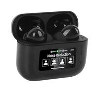 Tosuny Écouteurs Traducteur de Langue, Dispositif de Traduction en Ligne avec Suppression du Bruit en Temps Réel, pour Les Affaires Internationales, Plastique, Lot de 2 (Black)