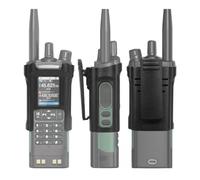 Tosuny Étui à Clip de Ceinture Radio pour DM32 UV32, Boucle de Ceinture Robuste avec Verrouillage sécurisé, Compatible avec Les Radios Bidirectionnelles et Les Talkies-Walkies, Paquet