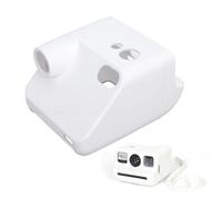 Tosuny Étui de Protection en Silicone pour Go 1ère 2ème Génération, Housse Flexible Antidérapante avec Dragonne, étui pour Appareil Photo instantané à la Mode pour Un Transport Facile (White)