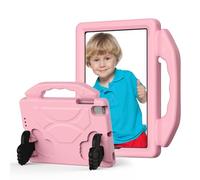 Tosuny Étui pour Tablette iOS Pad Mini 1/2/3/4/5 7,9 Pouces, étui de Protection Complet Antichoc avec Poignée Pliable Rotative et Béquille (Pink)