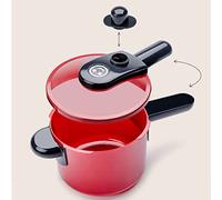 Tosuny Faire Semblant de Ensemble de Cuisine Haute Simulation Enfants Jouets de Cuisine Cadeaux D'école à la Maison, Casseroles à Bords Arrondis Ensemble de Jeu pour Les Tout-Petits D'accessoires