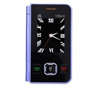 Tosuny Flip Téléphone déverrouillé 2G pour Téléphone Portable, Téléphone Mobile avec Gros Boutons, Double écran et Support Multilingue, Une Longue Durée de Vie de la Batterie de (Purple)
