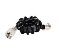 Tosuny HF Common Mode Choke Balun, 1,8 à 30 MHz Anti-interférence avec Le Connecteur PL-259 à SO-239, 150W PEP EM43 Toroid Core for Ham Radio Shortwave Communication et Antenne EMI