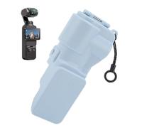 Tosuny Housse de Protection, Ouverture et Fermeture Faciles, Anti-poussière et Anti-Rayures, pour Objectif D'appareil Photo 3, avec éponge Antichoc et Matériaux ABS PC (Blue)