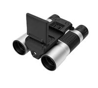 Tosuny Jumelles 12x32, Caméra HD 2K avec écran Antireflet | Écran Haute Définition de 2 Pouces, Léger pour le Sport et les Voyages, Lentille en Verre BaK-4