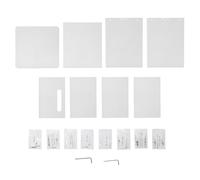 Tosuny Kit de Boîtier d'imprimante adapté pour Boîtier Acrylique d'imprimante 3D Personnalisable Réduisant les Odeurs de Bruit, pour Filament PC ABS ASA, à Contrôle de Température Stable