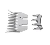 Tosuny Lame de Peigne Tondeuse à Laine 13 Dents Courbées |Kit d'accessoires de Coupe de Cisailles à Moutons pour le Toilettage des Animaux