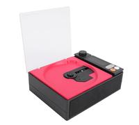 Tosuny Lecteur CD Portable avec écran LCD, Batterie Rechargeable Hi-FI Bluetooth 5.1, Télécommande, Lecteur de Musique CD Prend en Charge C D/USB/FM pour Cadeau à la Maison (Noir et Rose)