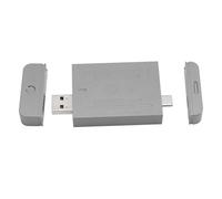 Tosuny Lecteur de Carte Mémoire à Double Emplacement, Adaptateur USB Type C | Card Reader Adapter, Aluminum Alloy, Plug and Play, for Wins, Mac,