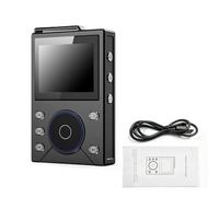 Tosuny Lecteur de Musique HiFi Portable avec écran TFT 2,4" et Longue Durée de Vie de la Batterie pour Une Expérience D'écoute en Déplacement (Black)