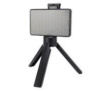 Tosuny Lumière Vidéo LED, 120 LED de luminosité élevée 2500k à 9000k CRI de luminosité réglable> 95, avec Un Filtre Polarisant CPL et Une Pince de Téléphone à Tablette, pour Un