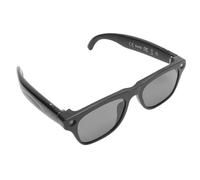 Tosuny Lunettes de Caméra 4K 1080p, Traductions AI Lunettes Intelligentes, Bluetooth 5.4 Lunettes de Soleil Audio avec Appareil Photo, Deux Haut-parleurs, Assistant Vocal AI, Dialogue (Black)